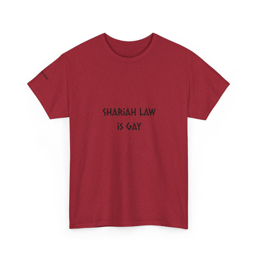 Shariah law is gay tee