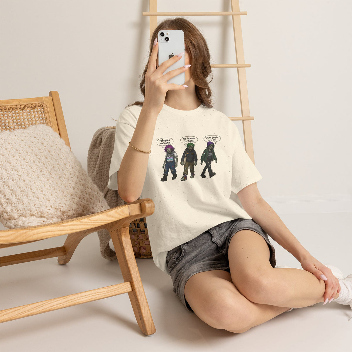 Halloween tee zombie