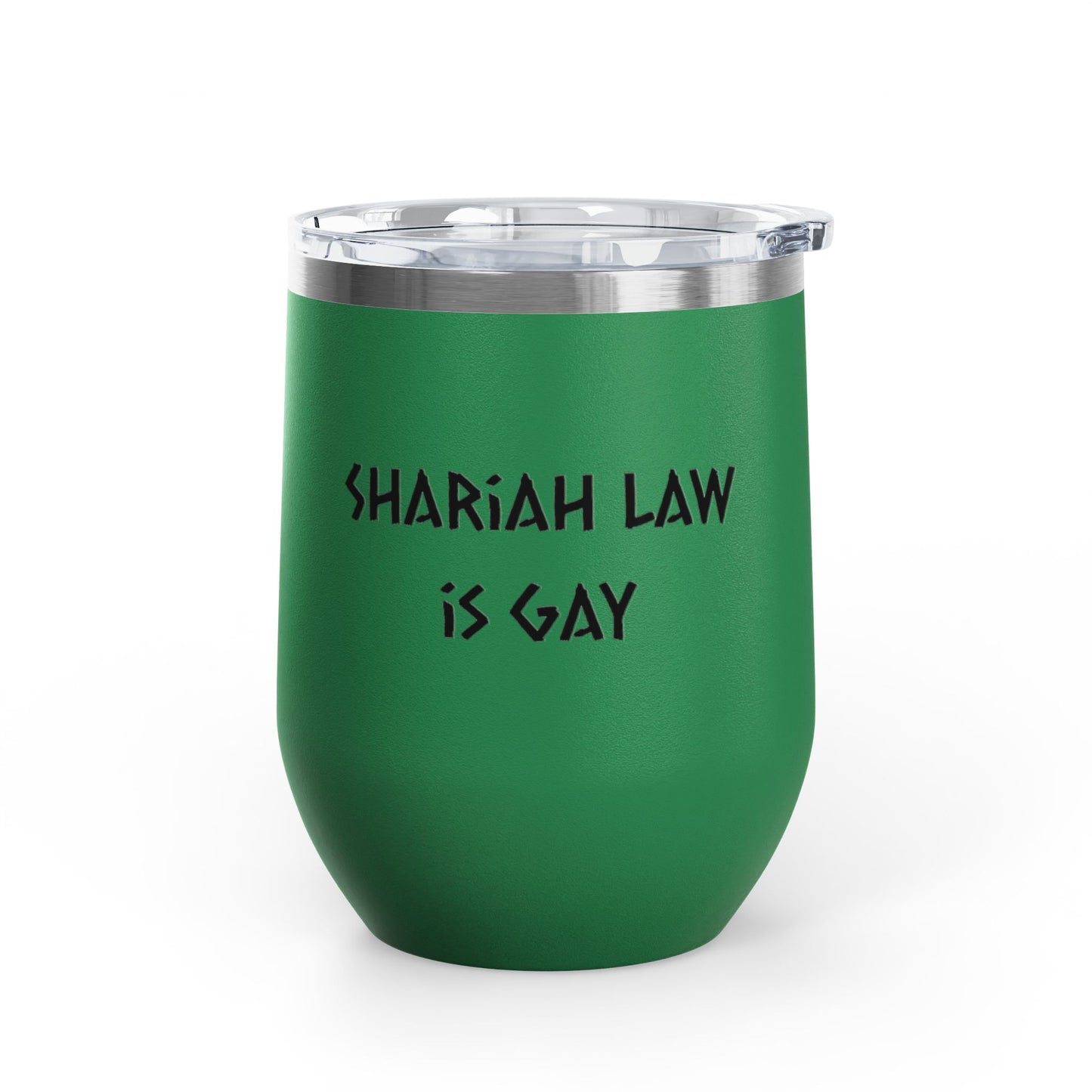 Shariah law is gay wine tumbler