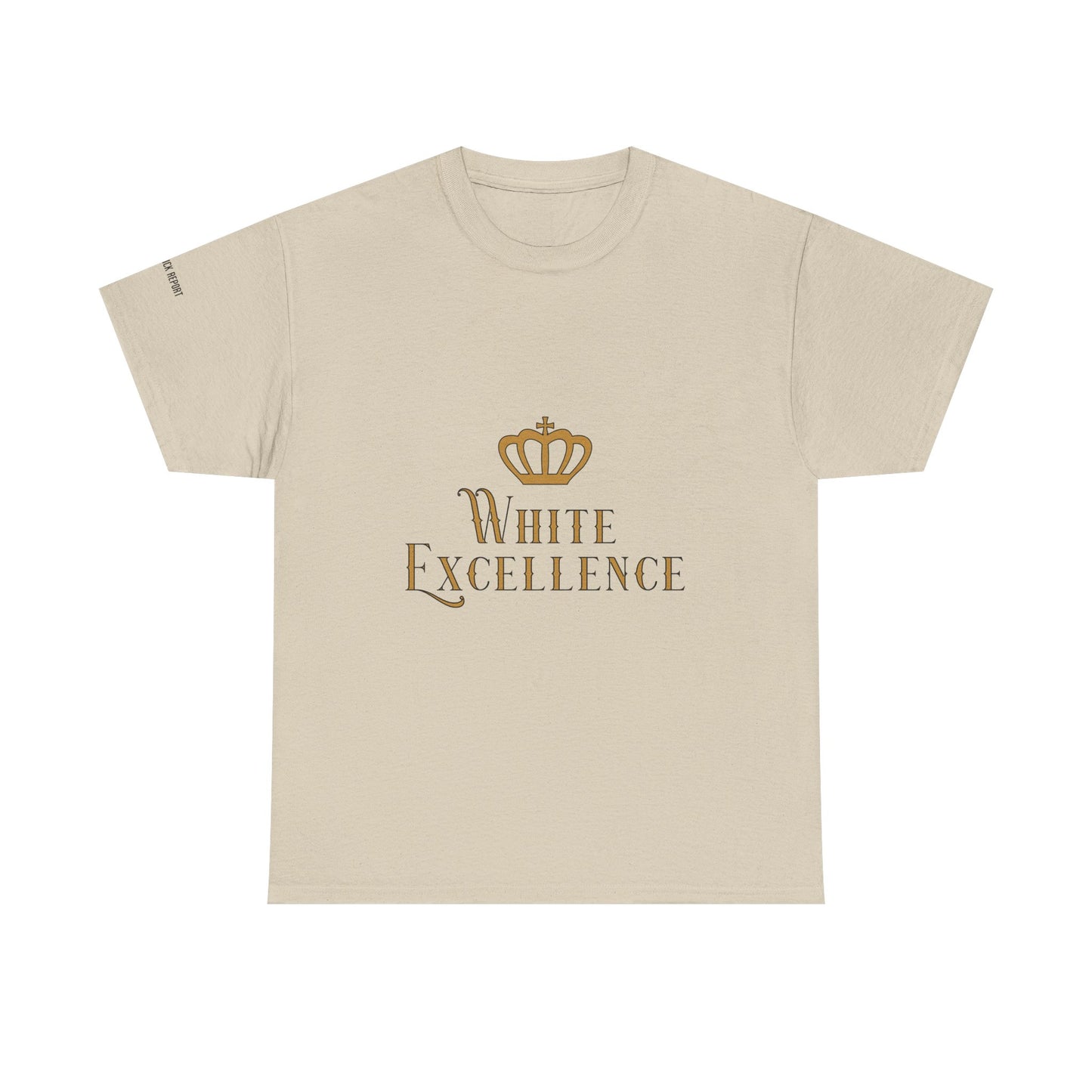 White Excellence tee