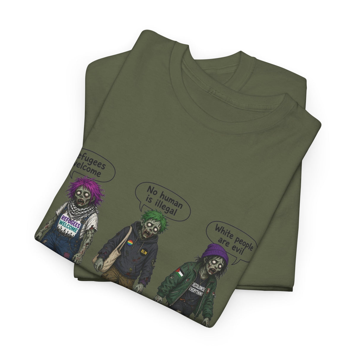 Halloween tee zombie