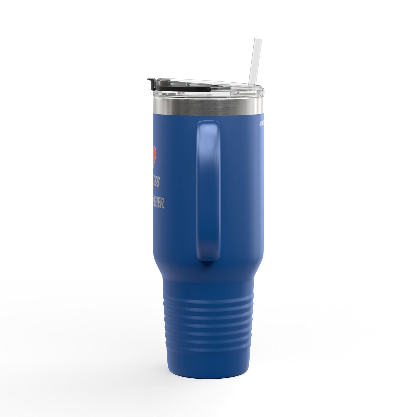 Wireless hole puncher insulated travel mug
