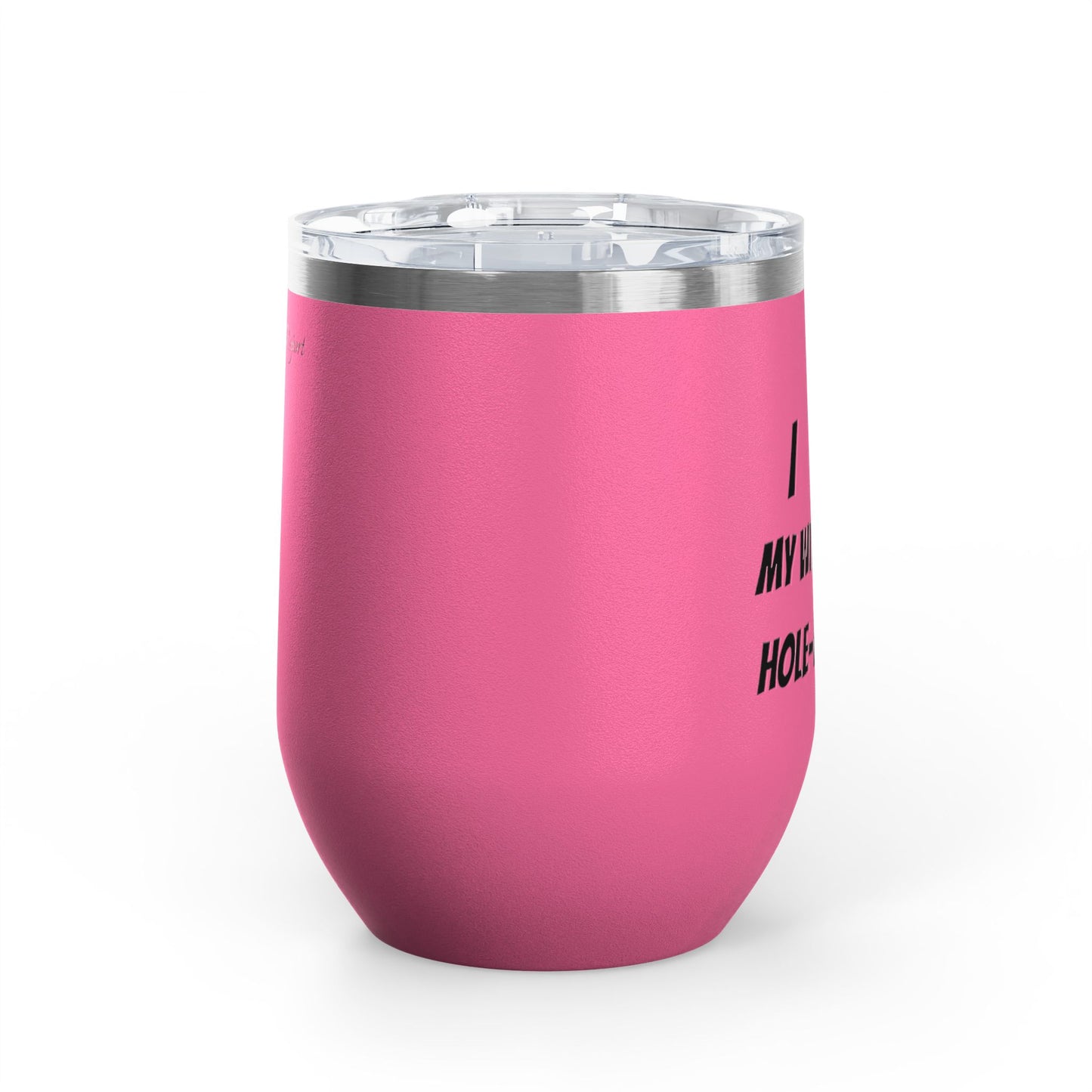 Wireless hole puncher wine tumbler