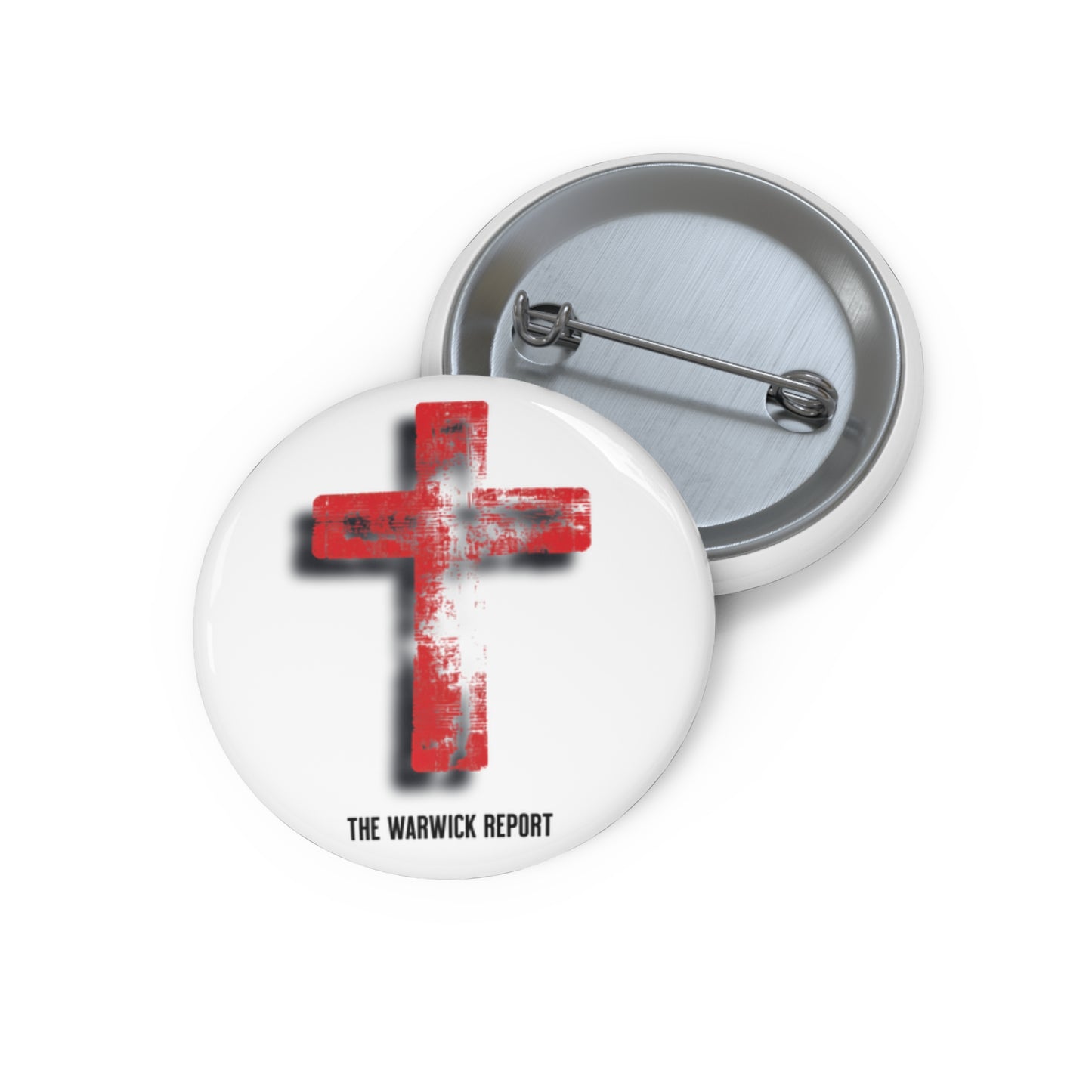 Cross Pin Button
