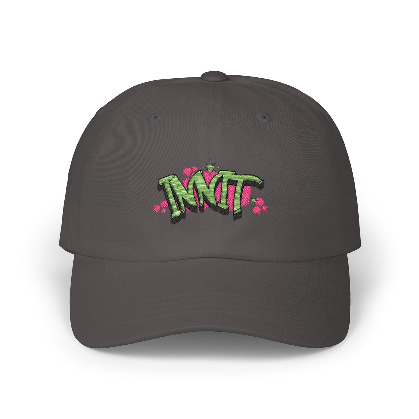 innit graffiti dad cap
