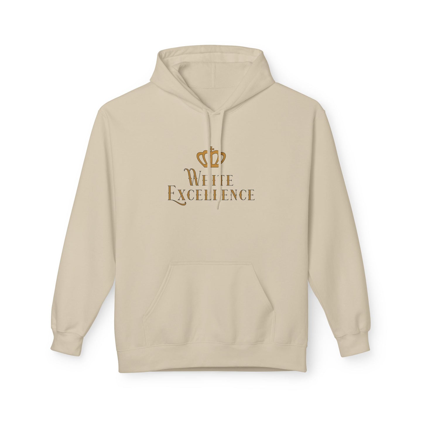 White Excellence hoodie