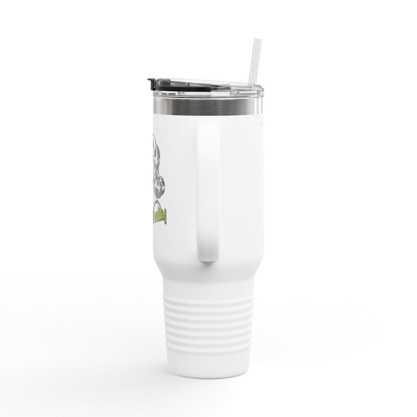 reject modernity martini  insulated travel mug