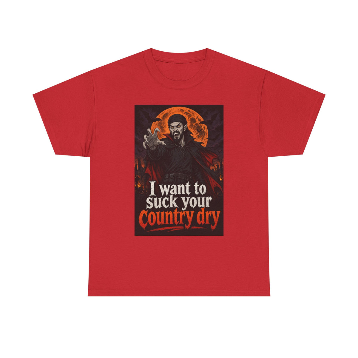 Halloween tee vampire