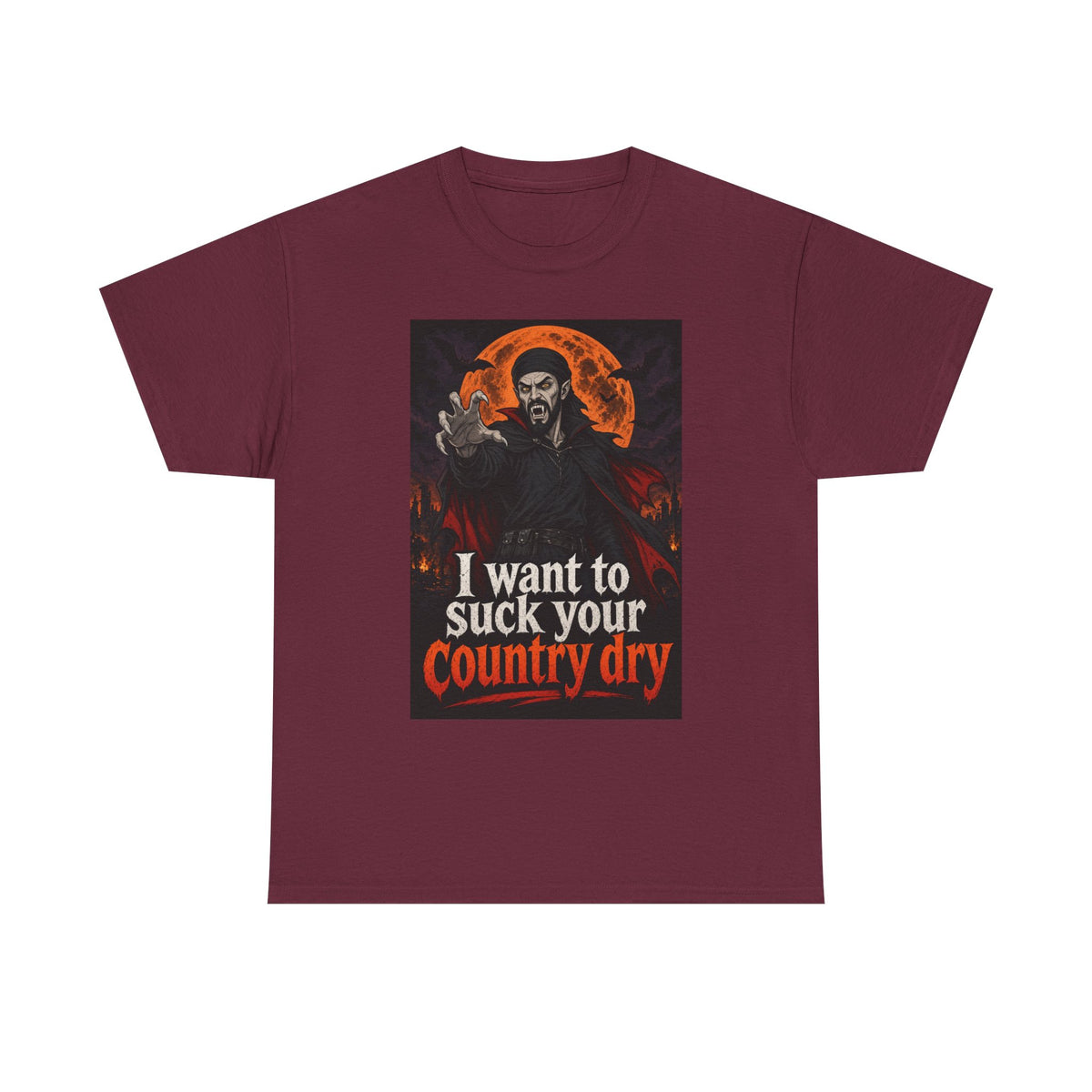 Halloween tee vampire