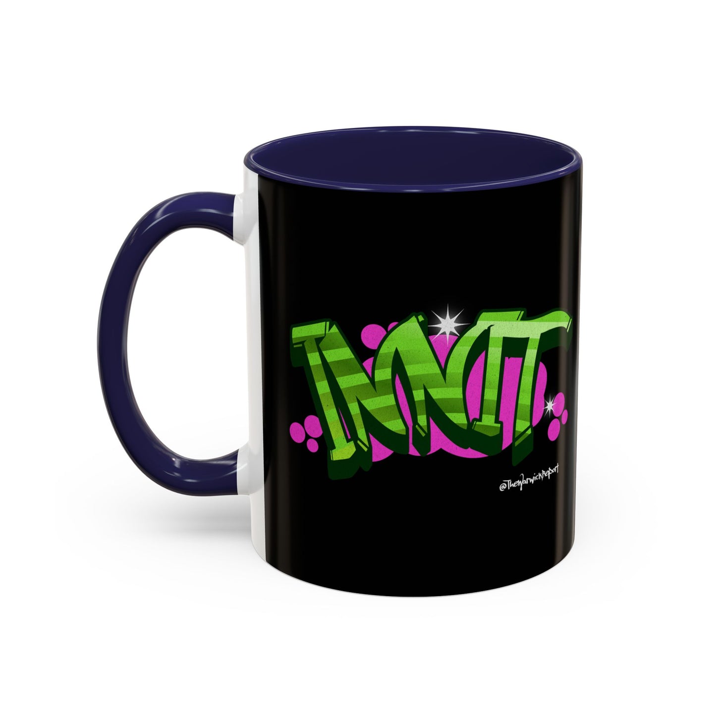 innit graffiti mug