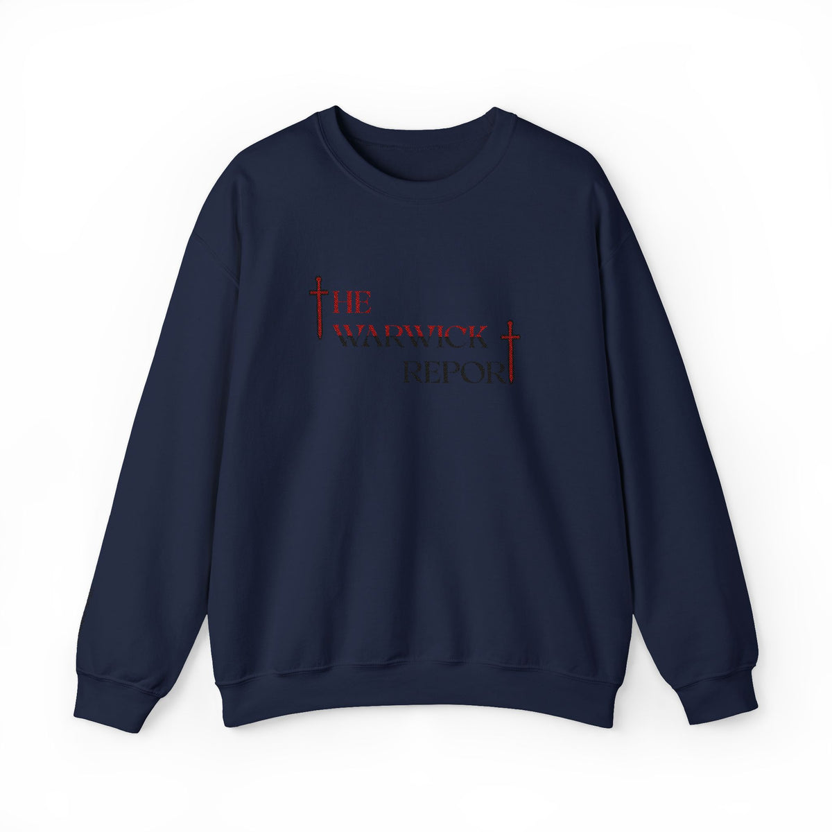 The Warwick Report Embroidered Crewneck
