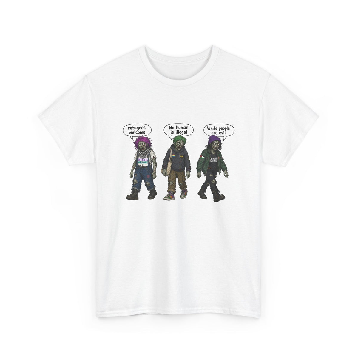 Halloween tee zombie