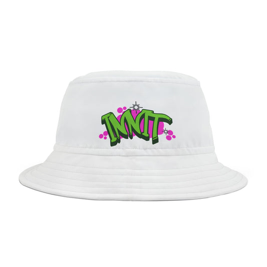innit graffiti bucket hat
