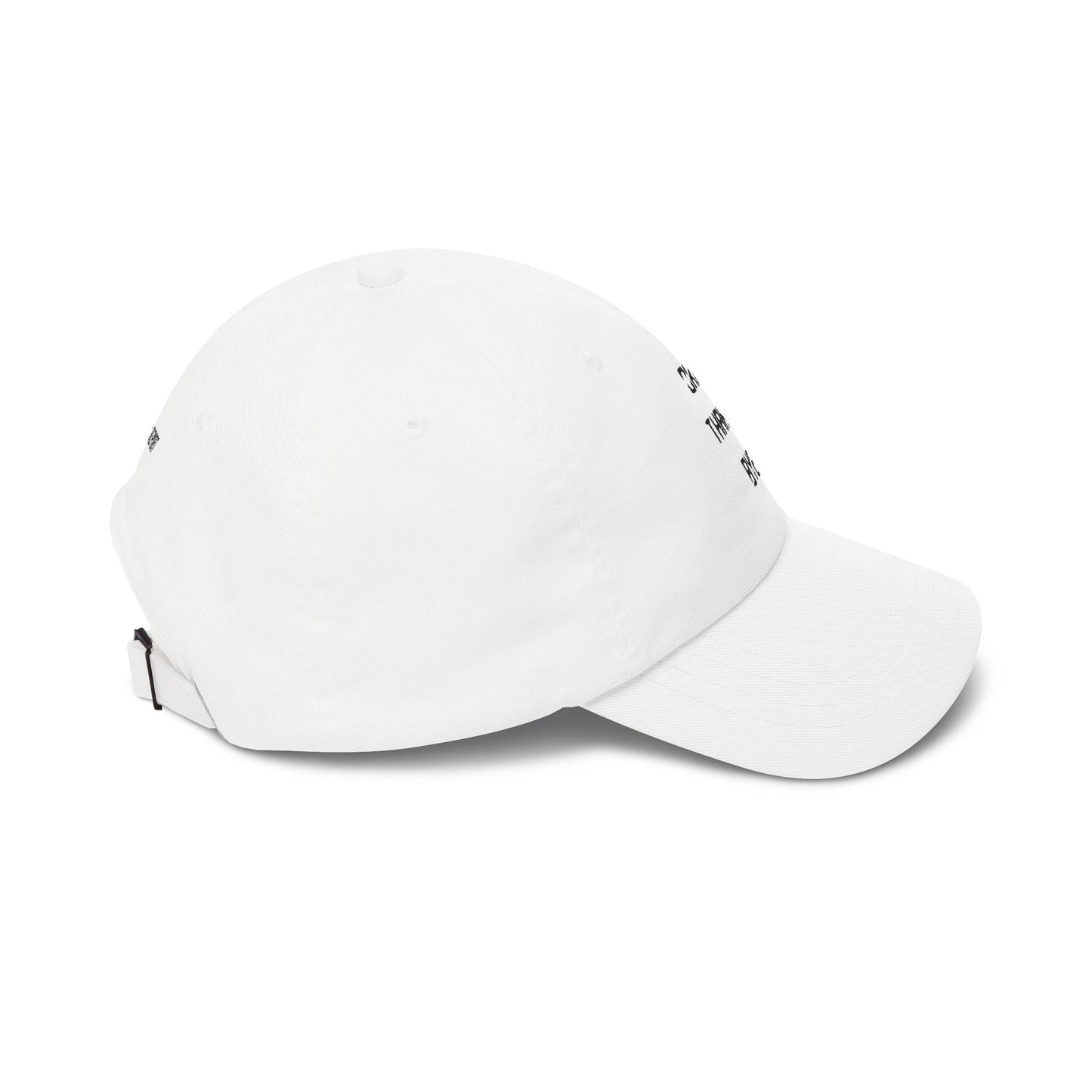 Okay thanks bye digital Embroidered Baseball Cap