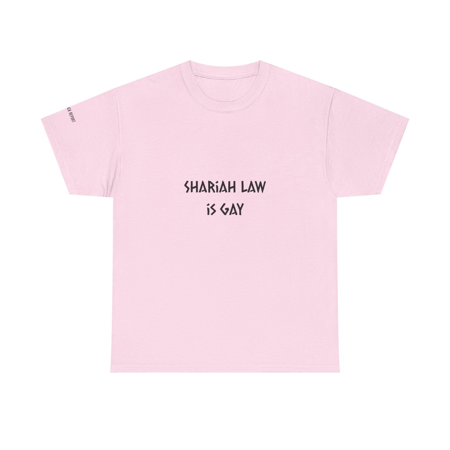 Shariah law is gay tee