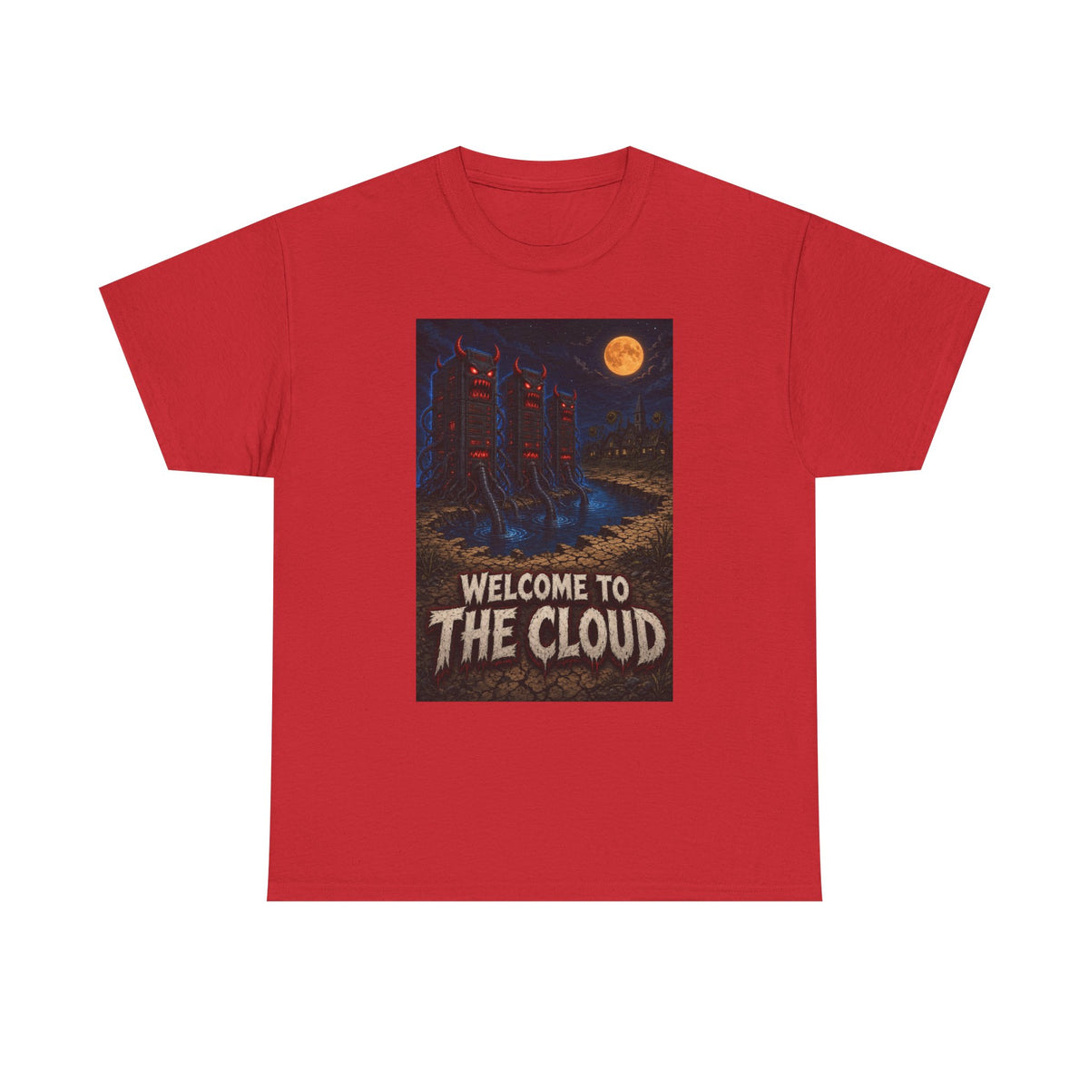 Halloween tee cloud