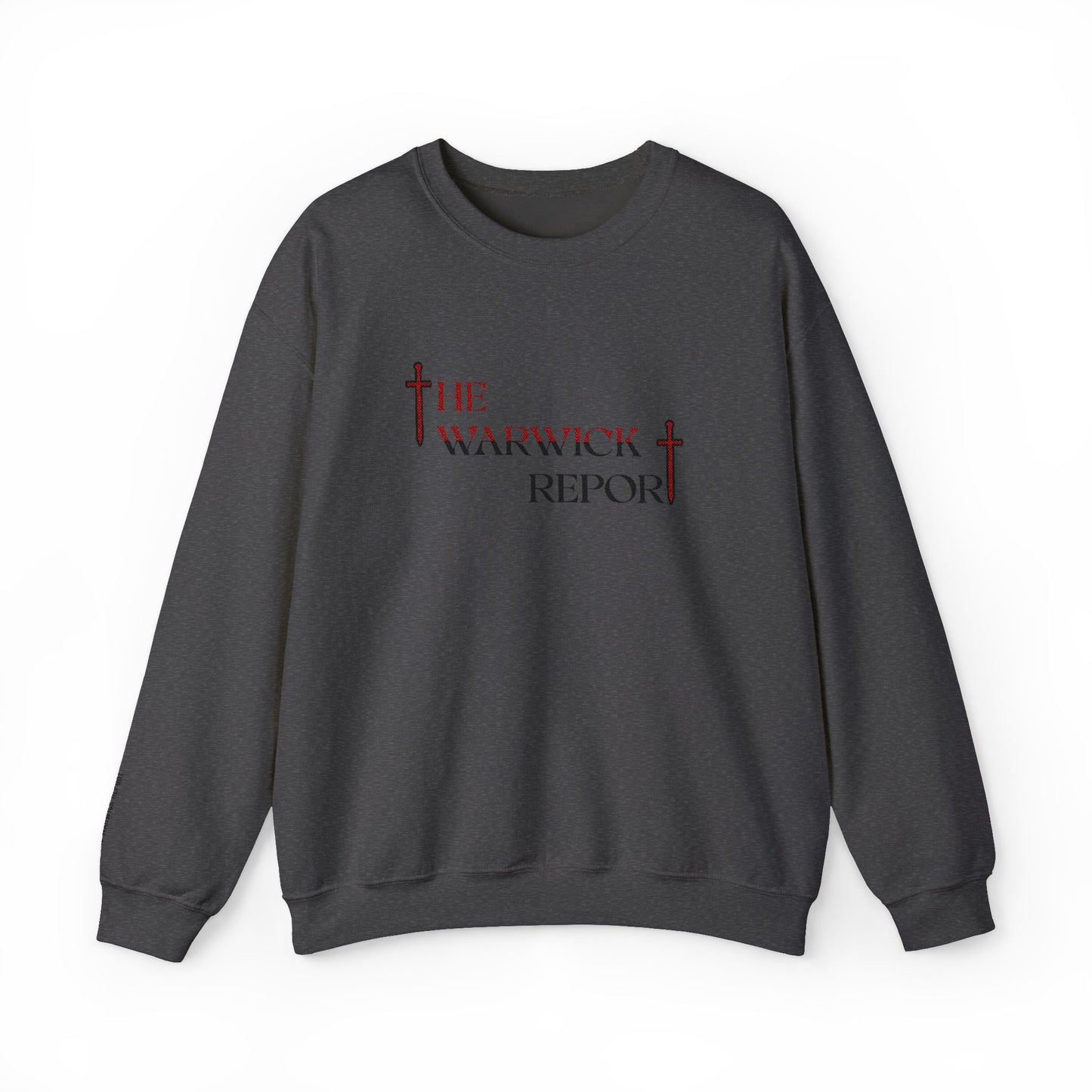 The Warwick Report Embroidered Crewneck