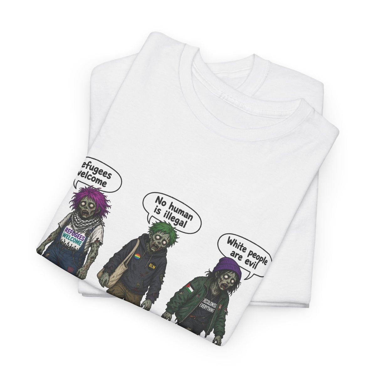 Halloween tee zombie
