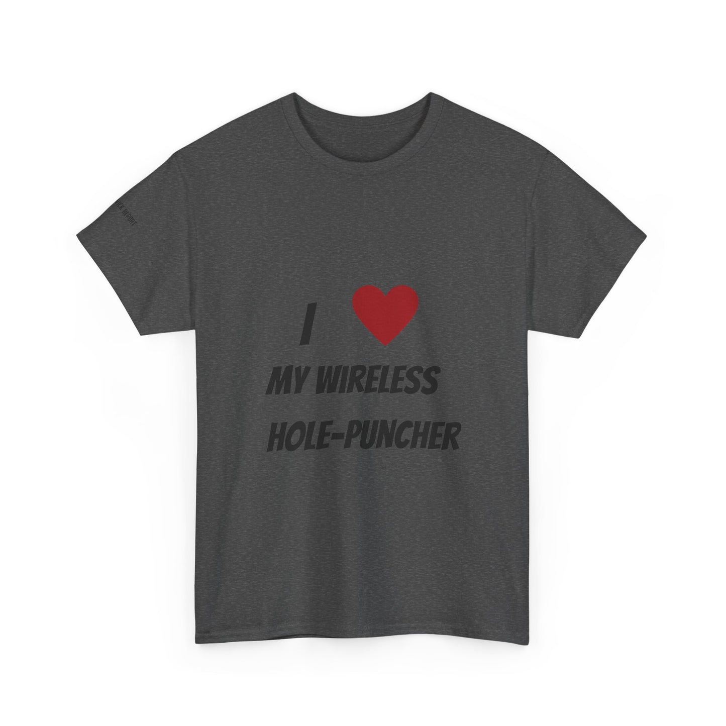 Wireless hole-puncher tee