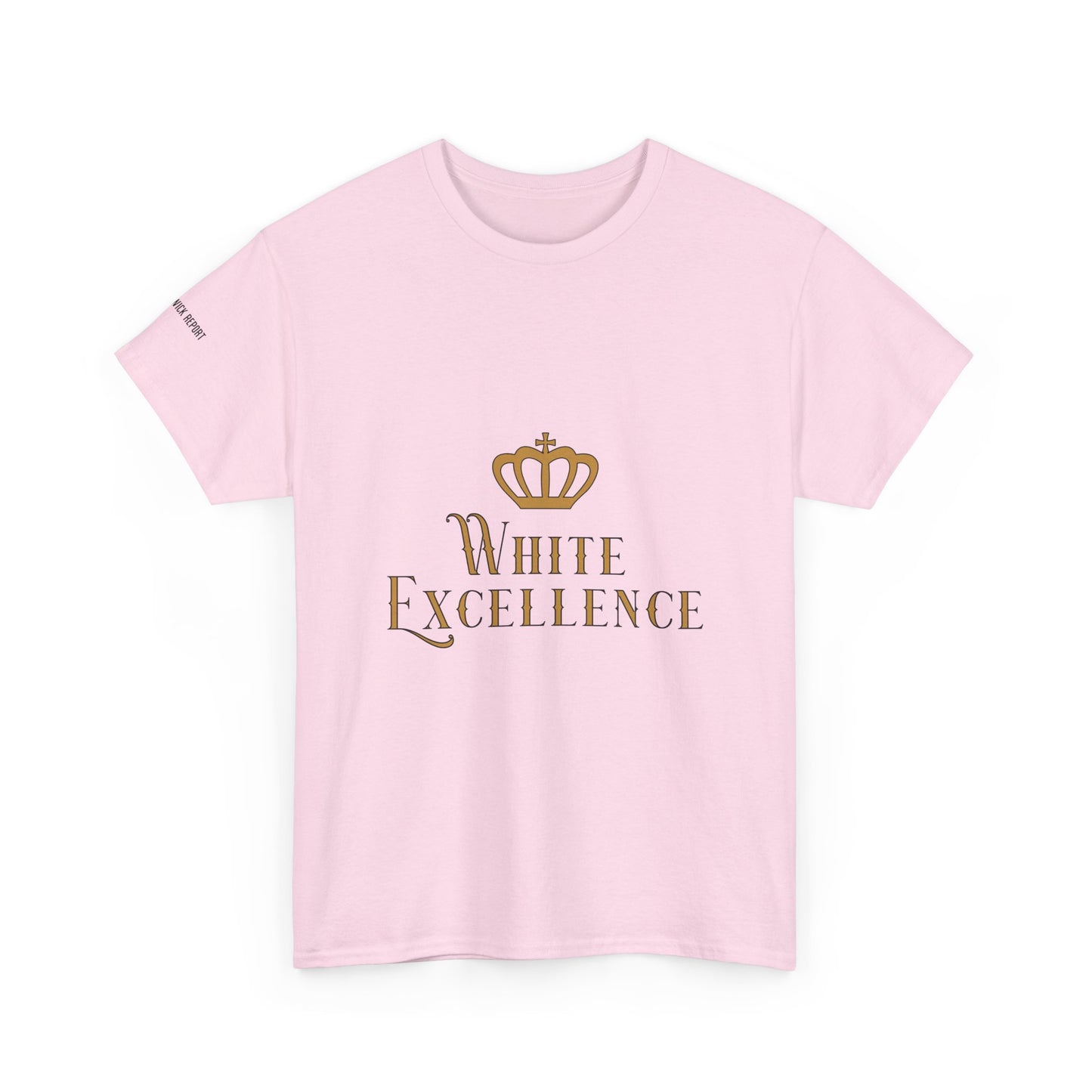 White Excellence tee
