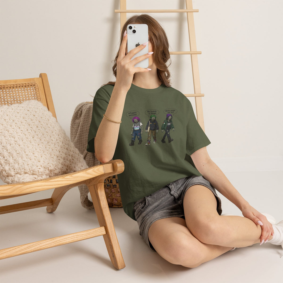 Halloween tee zombie