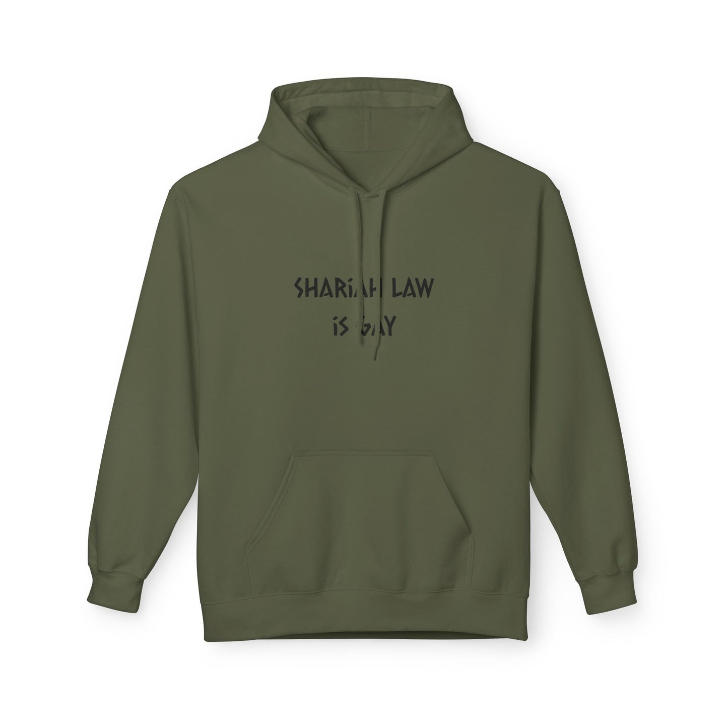 Shariah Law is Gay hoodie