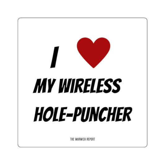 Wireless Hole-Puncher sticker