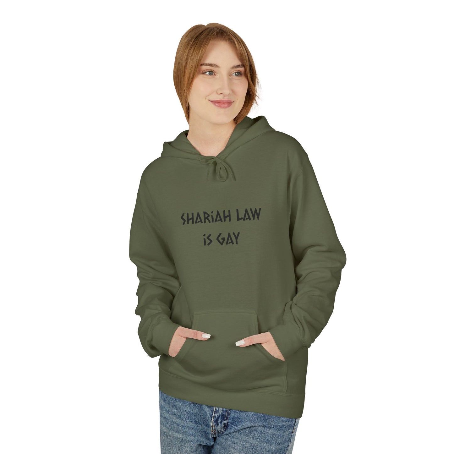 Shariah Law is Gay hoodie