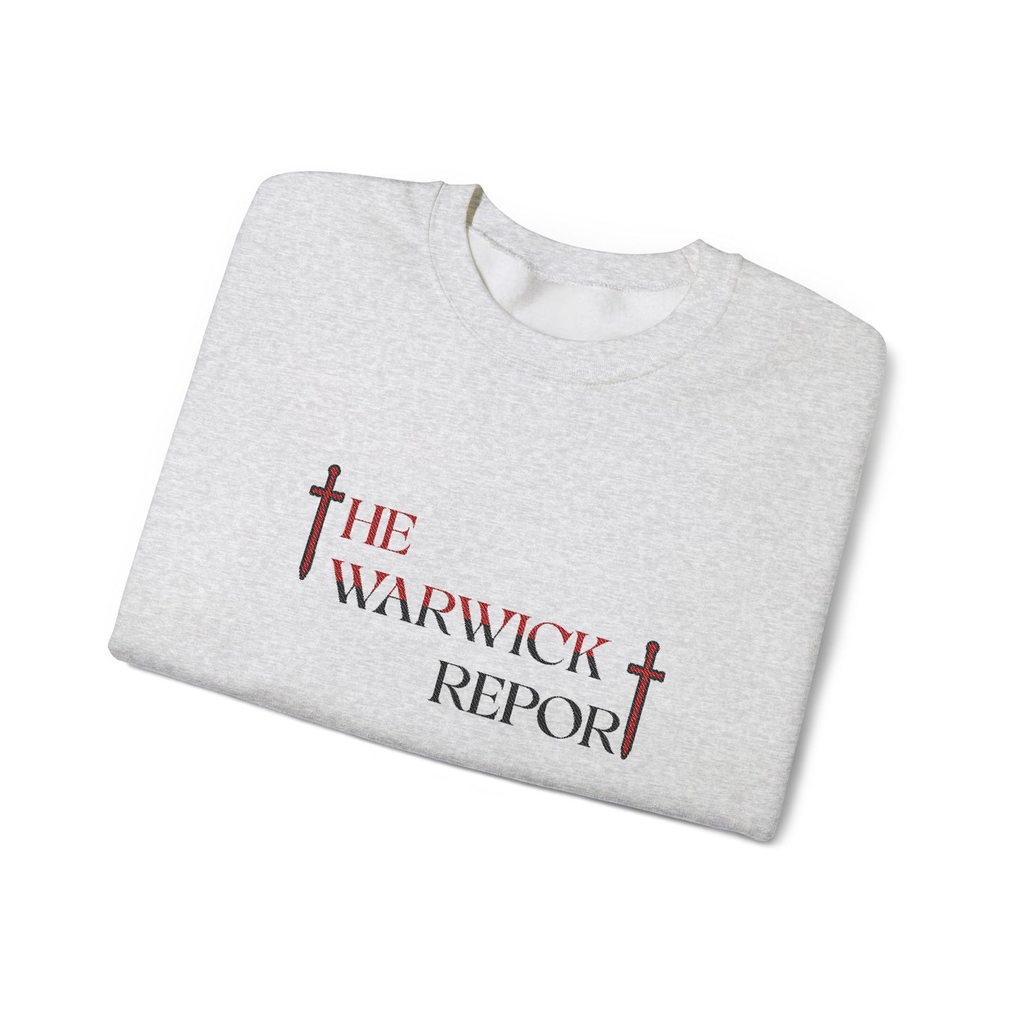 The Warwick Report Embroidered Crewneck