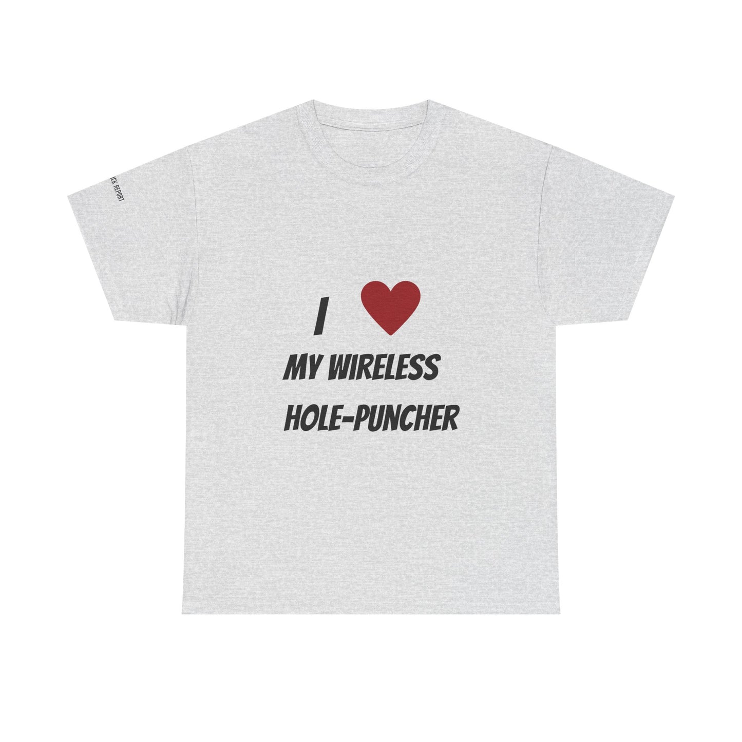 Wireless hole-puncher tee