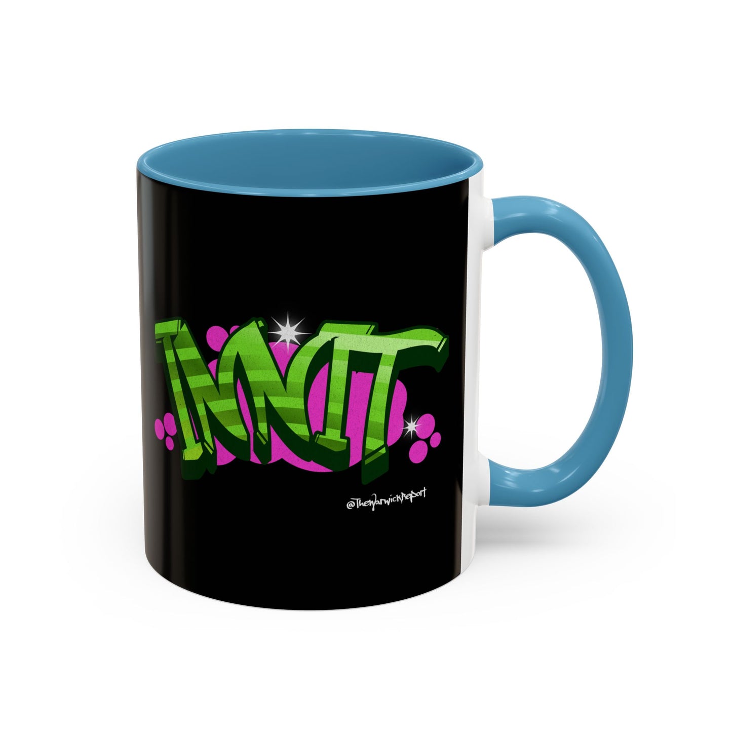 innit graffiti mug