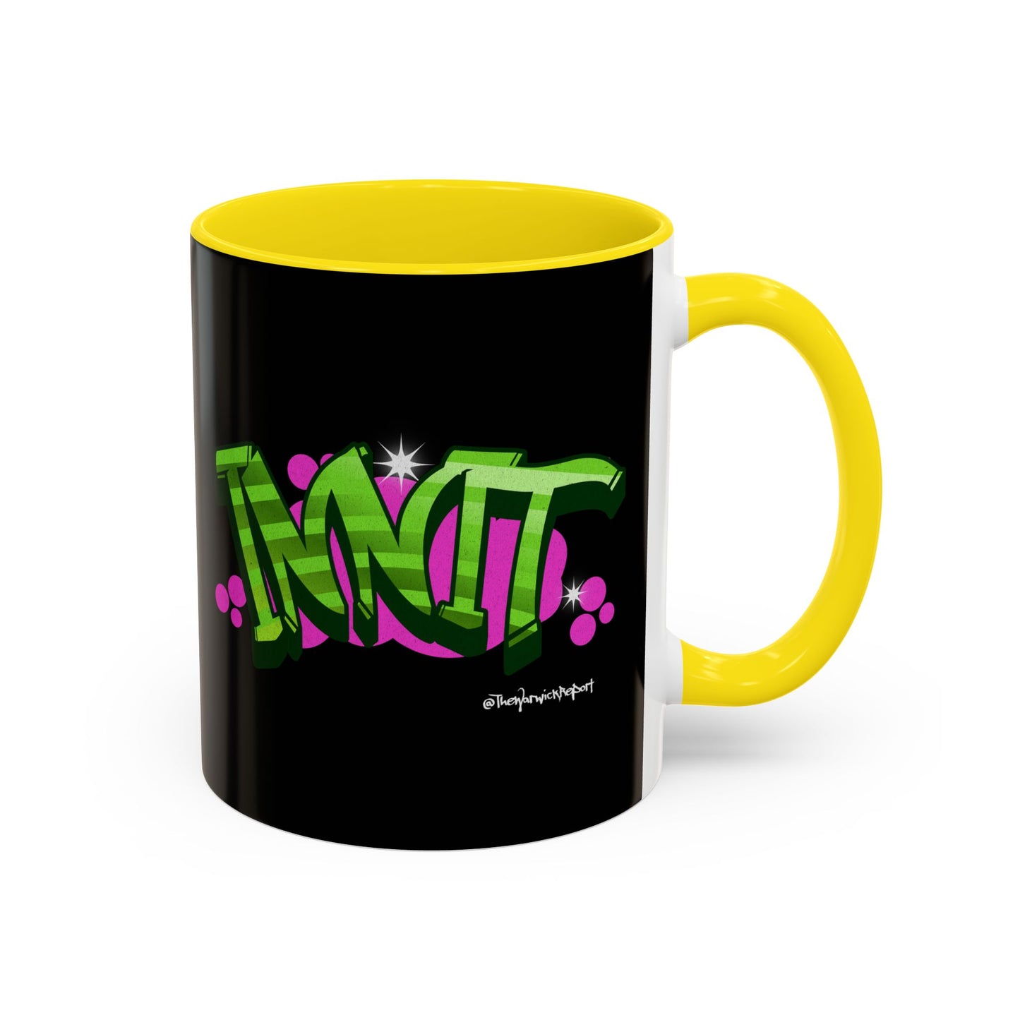 innit graffiti mug