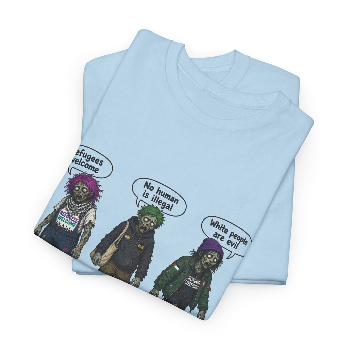 Halloween tee zombie