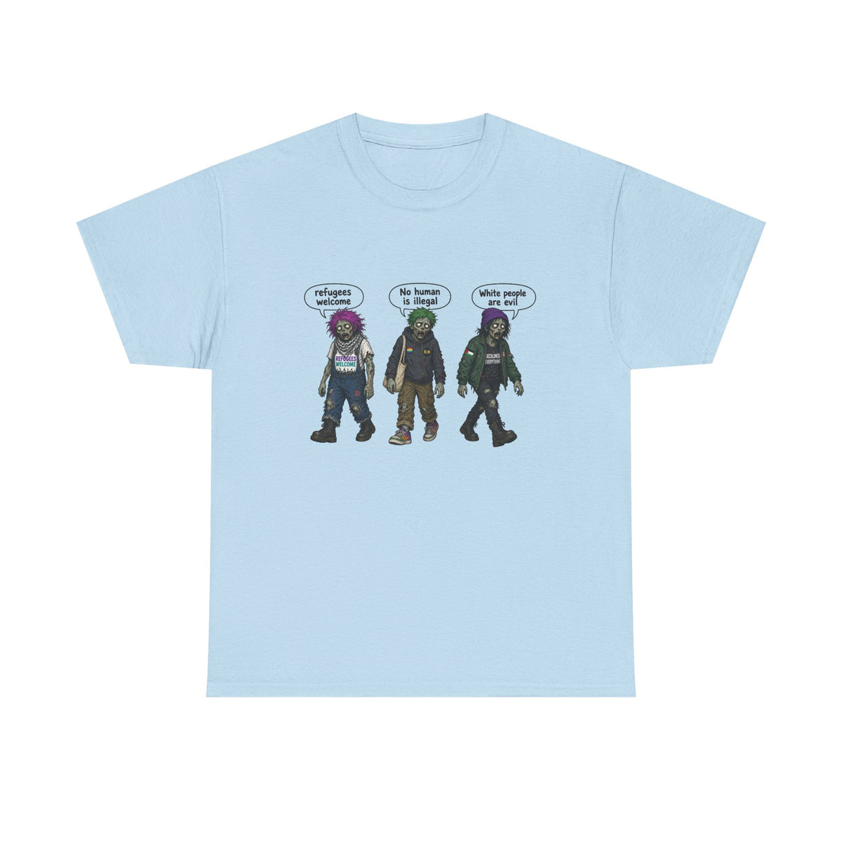 Halloween tee zombie