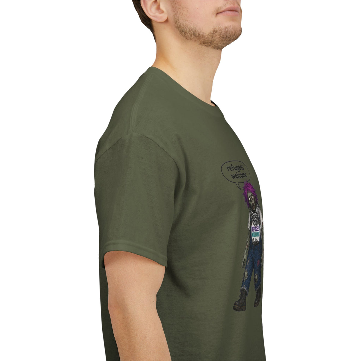Halloween tee zombie