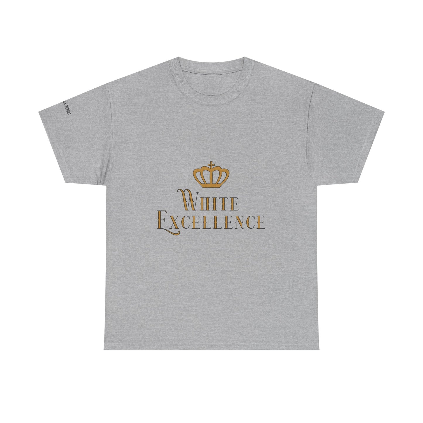White Excellence tee