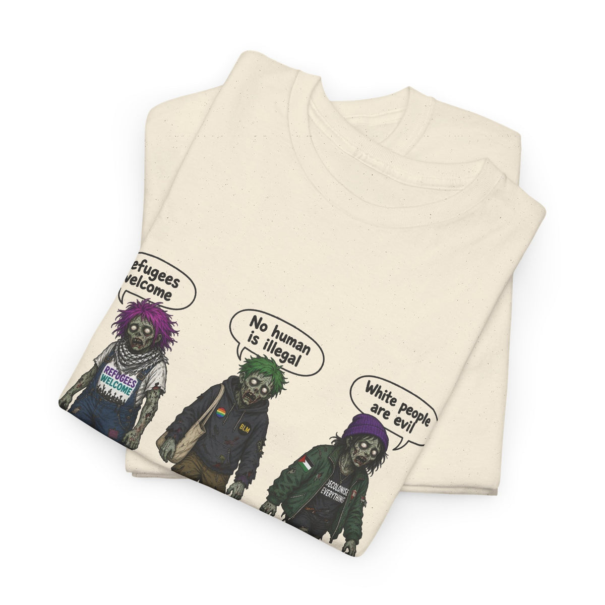 Halloween tee zombie