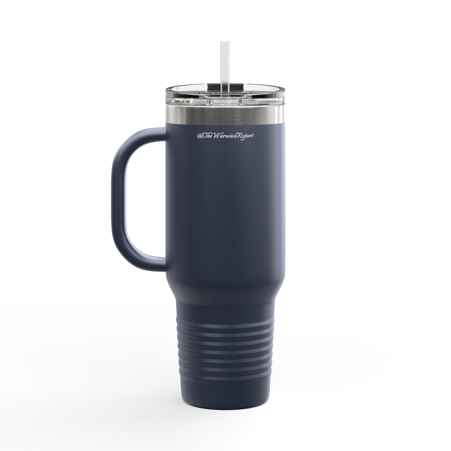 Cross and swords insulated travel mug