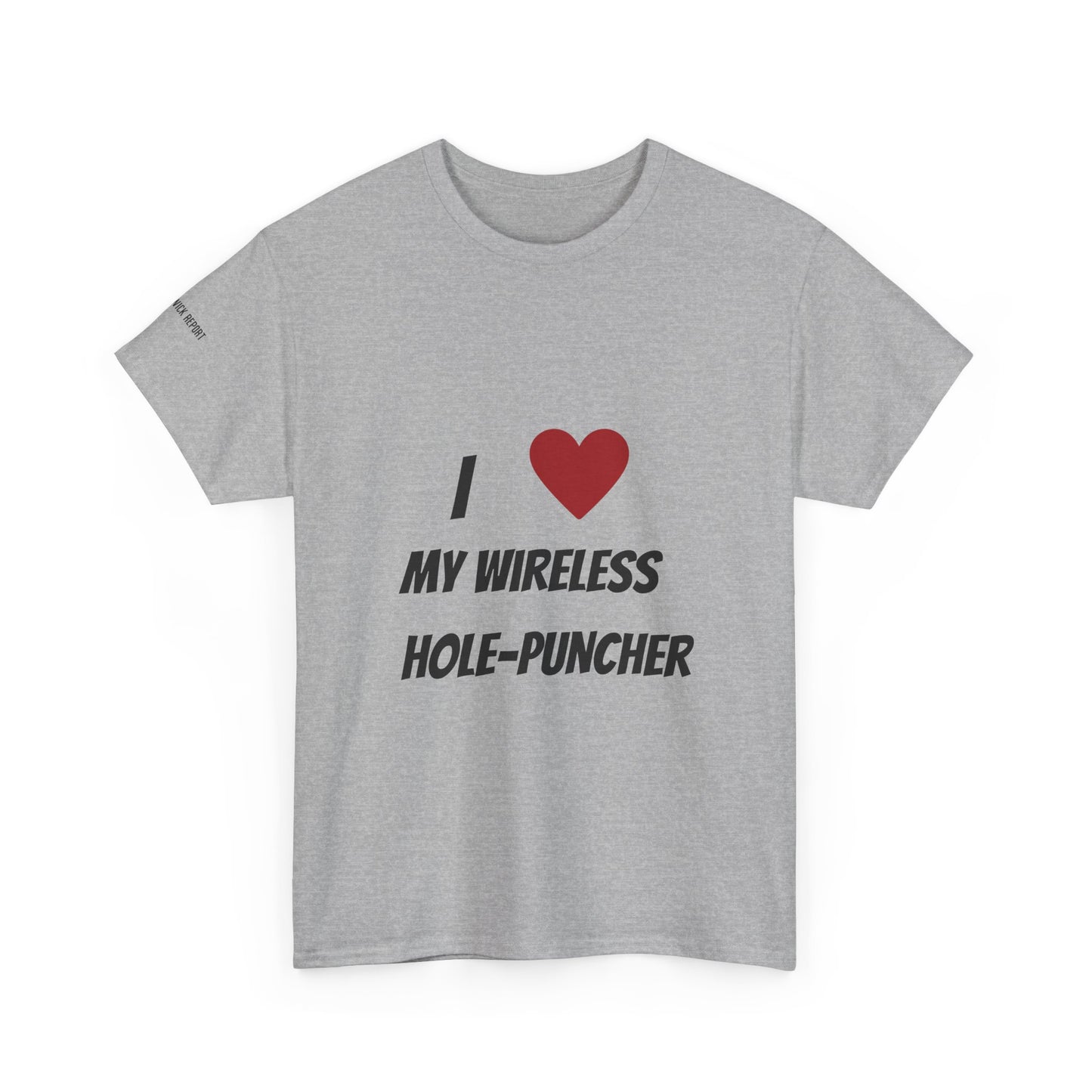 Wireless hole-puncher tee