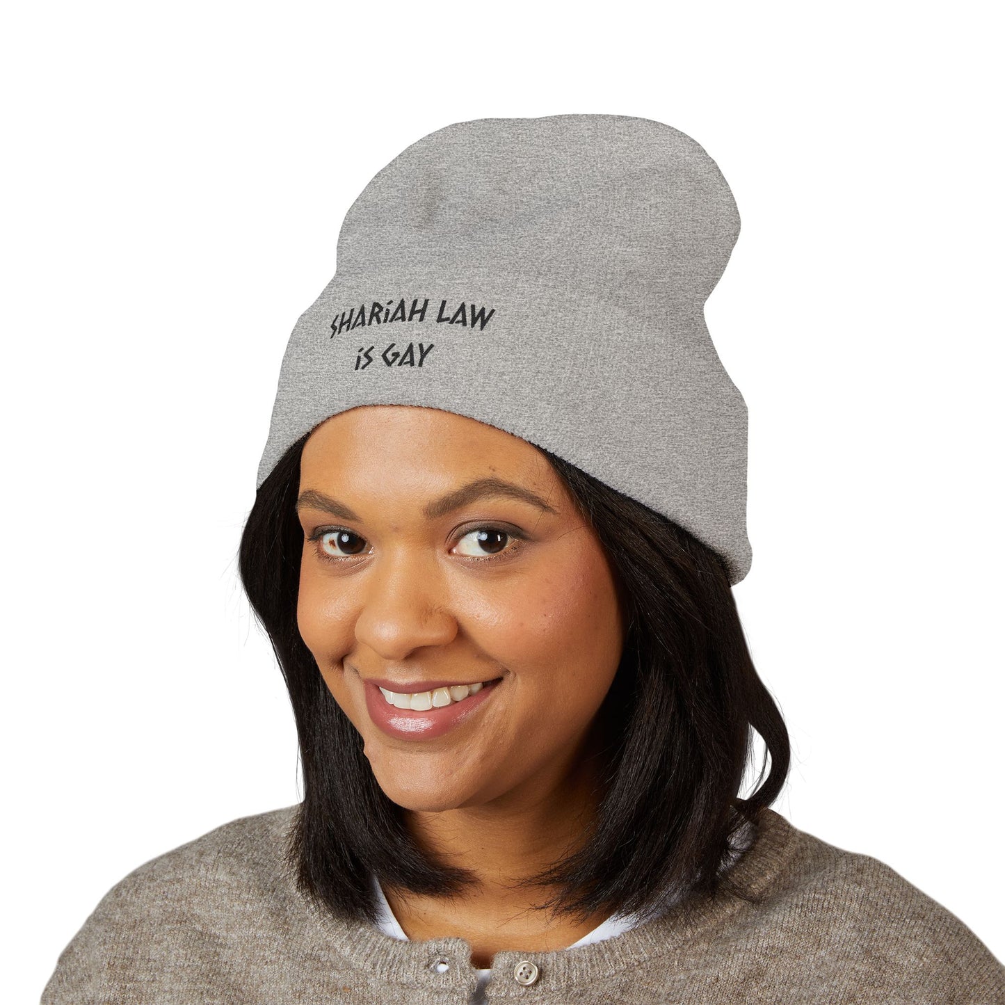Shariah Law is Gay Beanie