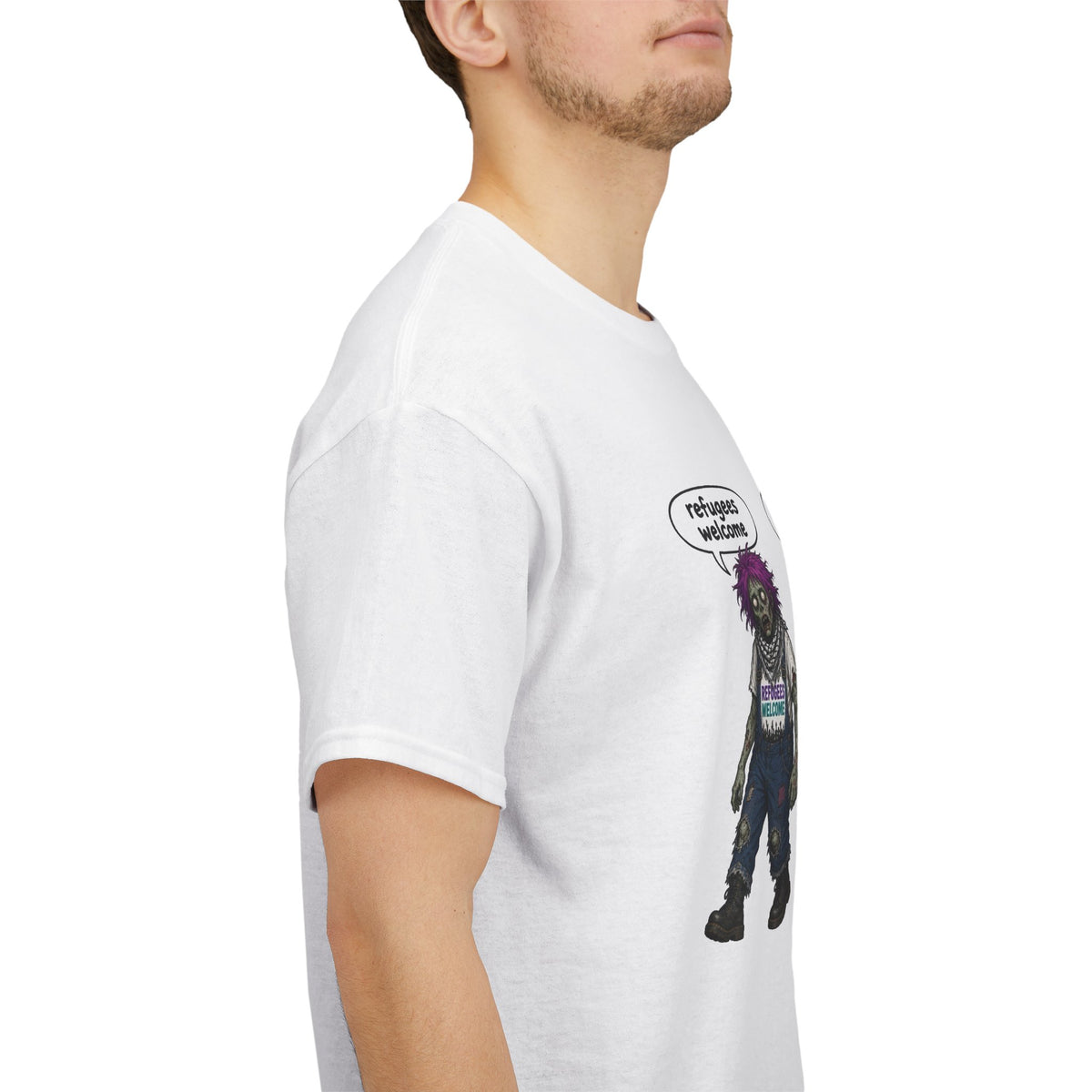 Halloween tee zombie