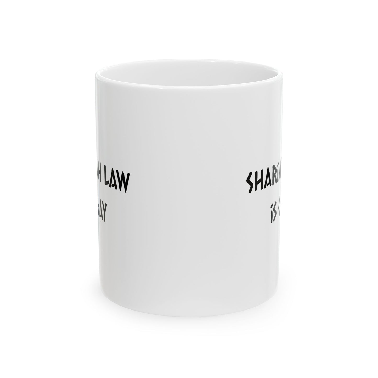 Shariah law is gay  mug
