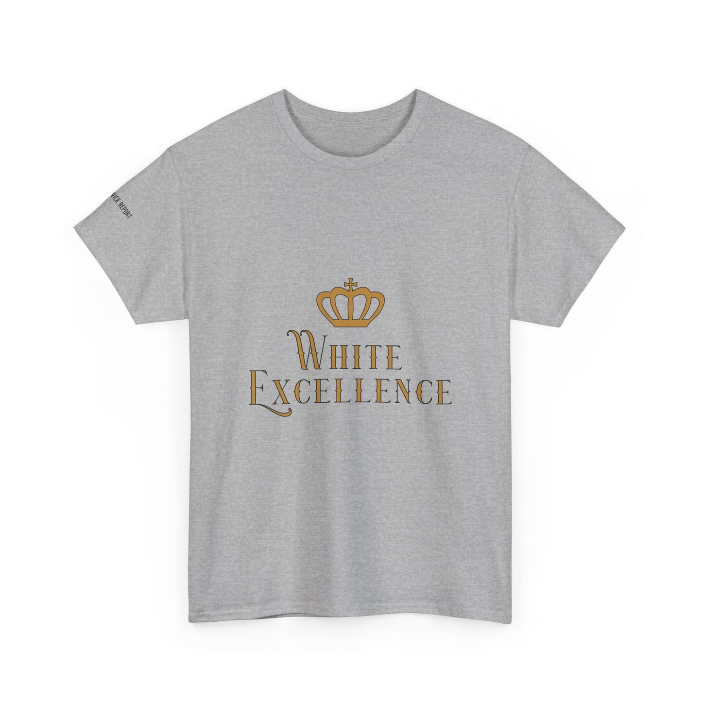 White Excellence tee