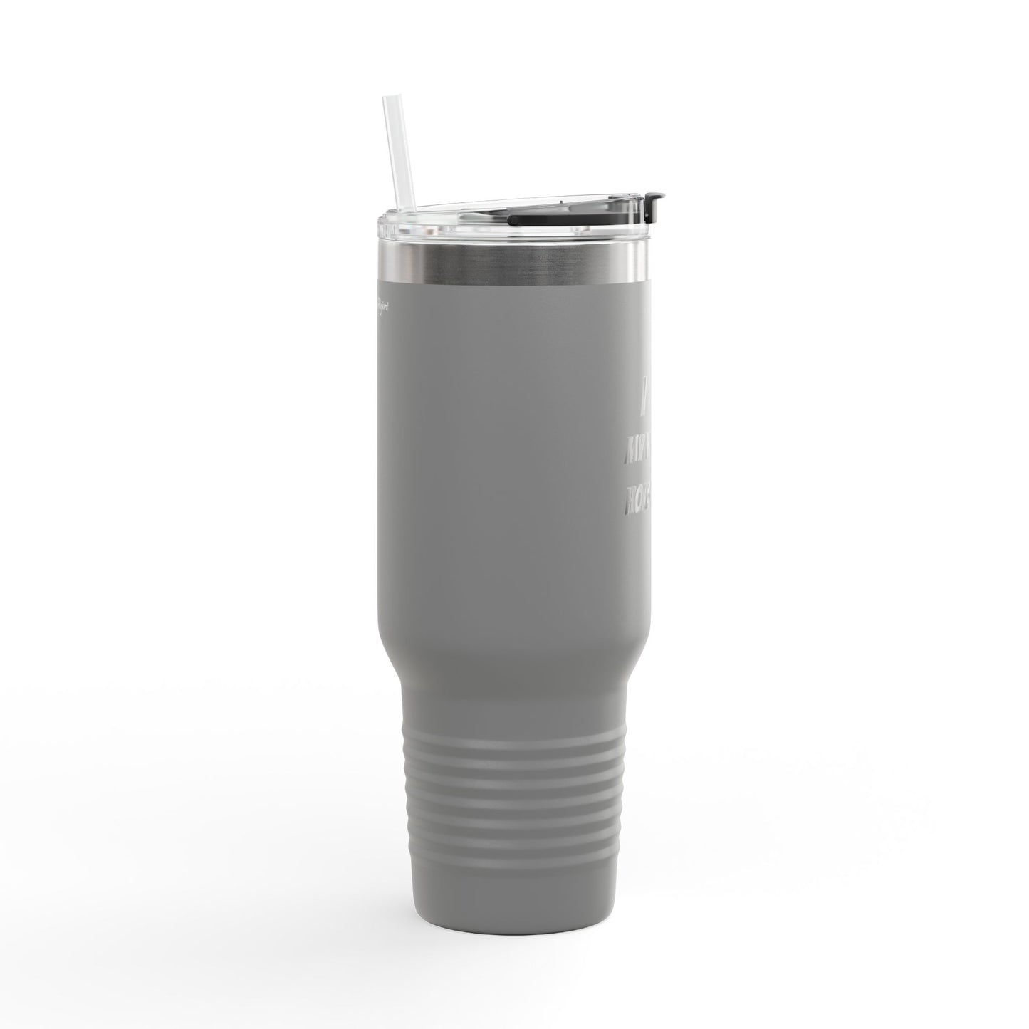 Wireless hole puncher insulated travel mug