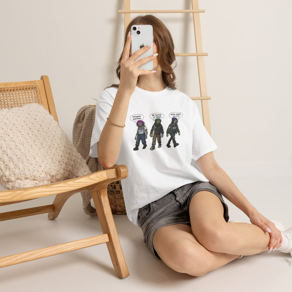 Halloween tee zombie
