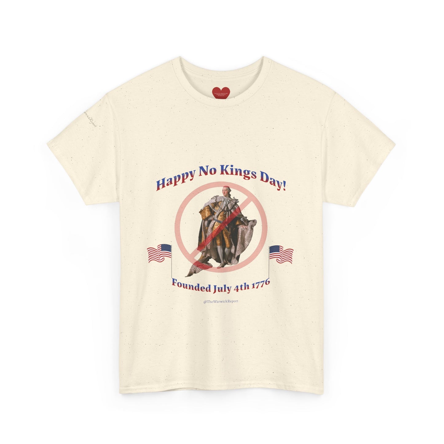 no kings day tee