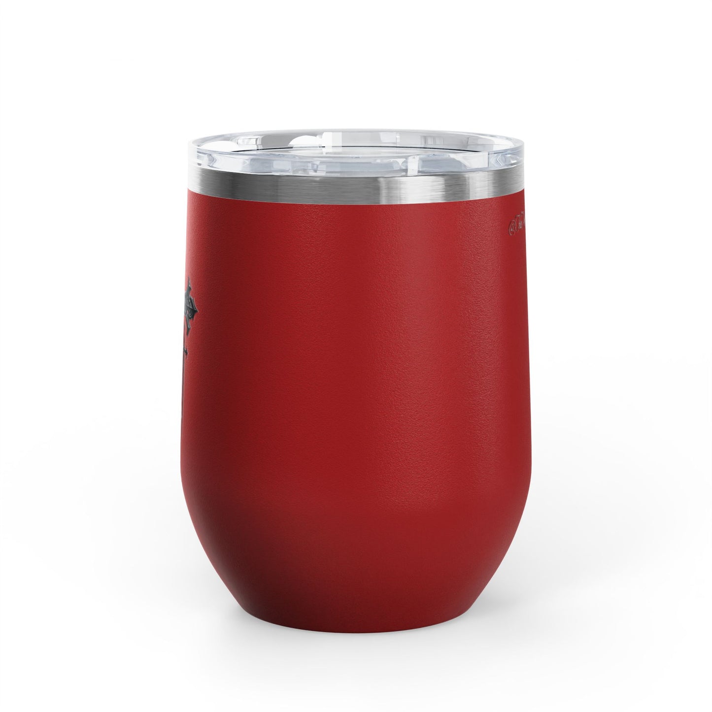 Cross and swords wine tumbler
