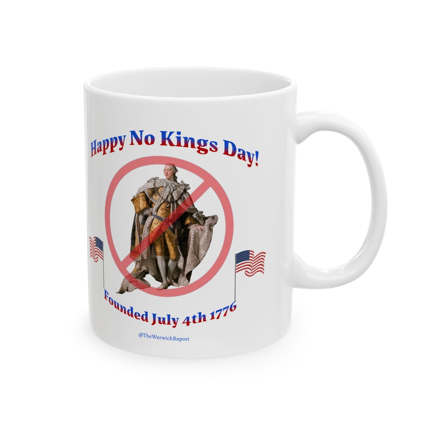 no kings day mug