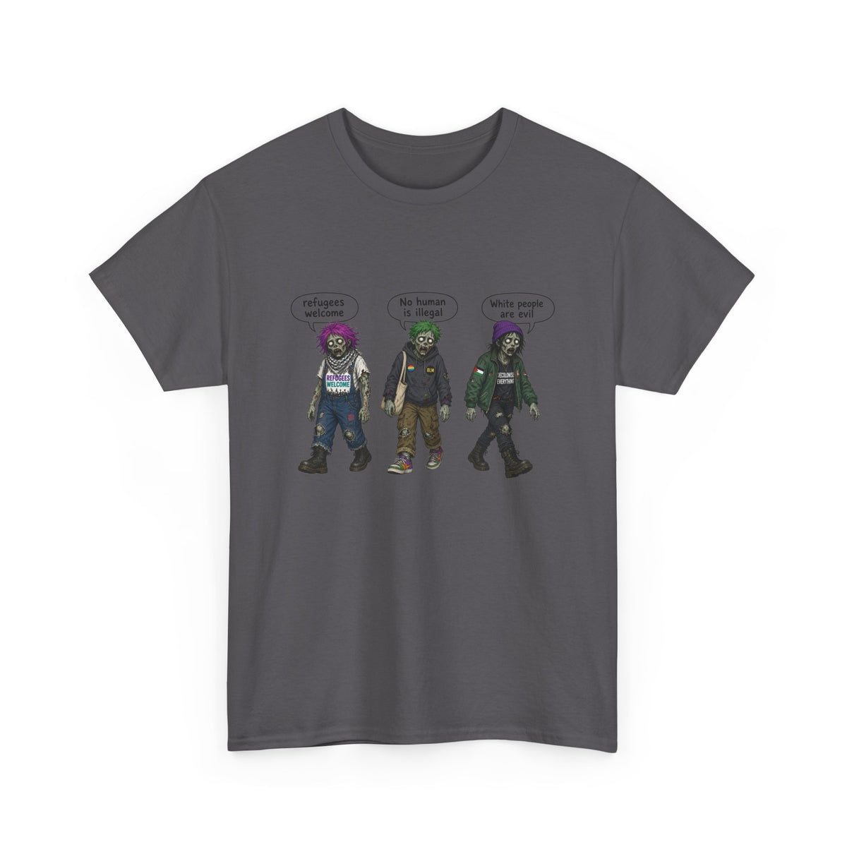 Halloween tee zombie