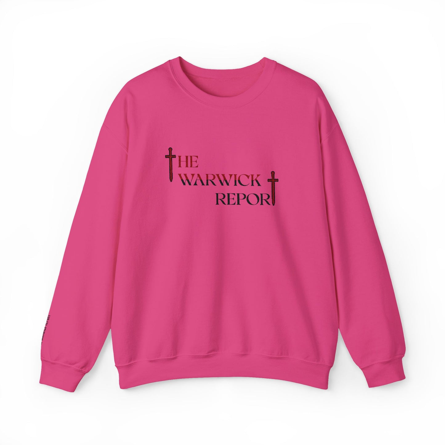 The Warwick Report Embroidered Crewneck